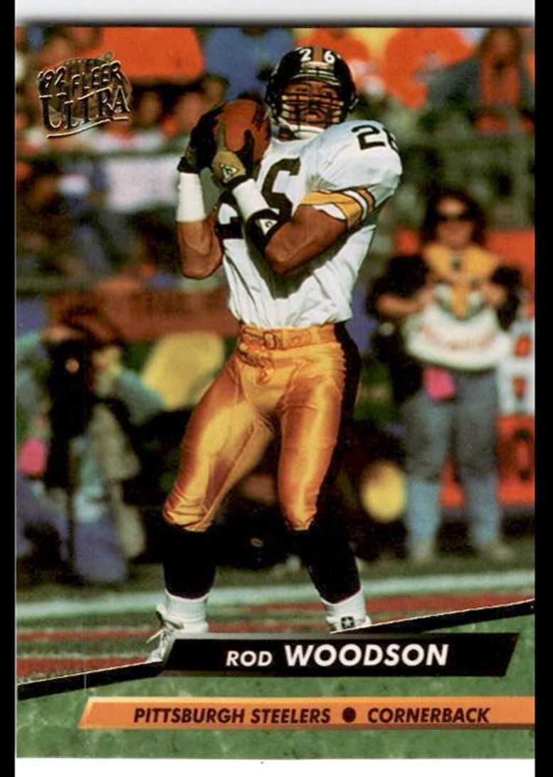 1992 Ultra Rod Woodson Pittsburgh Steelers #340