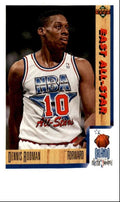 1991-92 Upper Deck Dennis Rodman East All-Star/Detroit Pistons #9