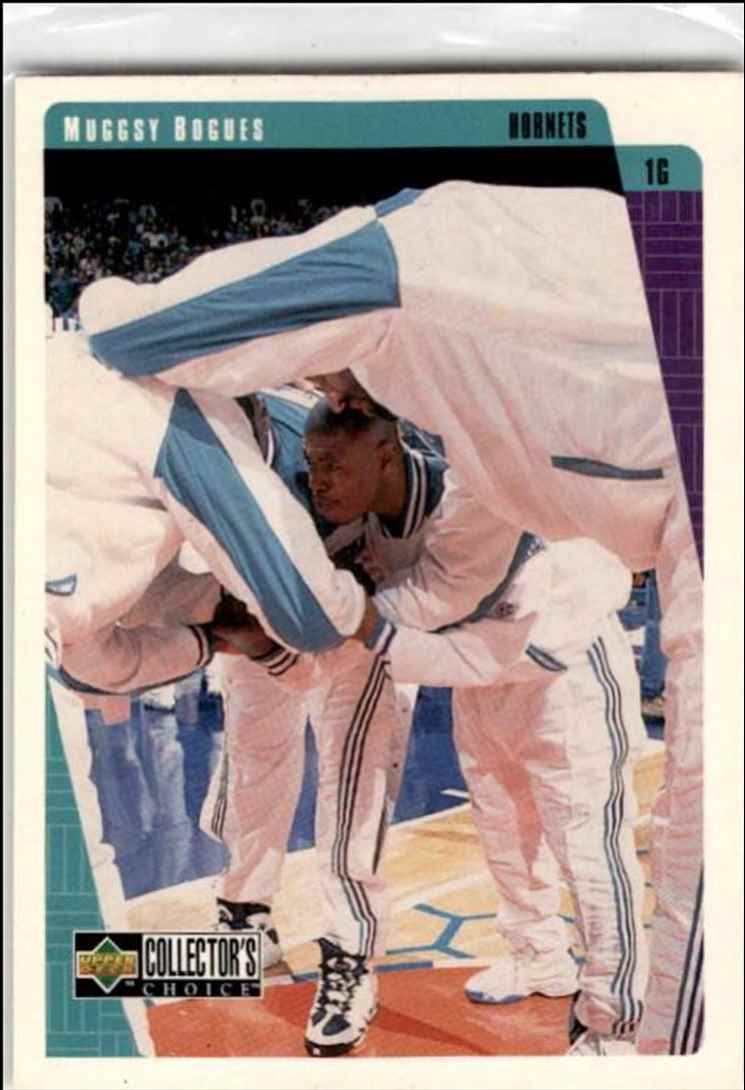 1997-98 Collector's Choice Muggsy Bogues Charlotte Hornets #13
