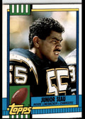 1990 Topps Traded Junior Seau San Diego Chargers #28T