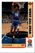 1991-92 Upper Deck David Robinson West All-Star/San Antonio Spurs #19