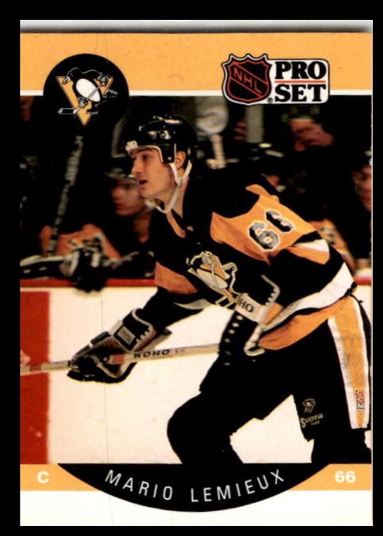 1991-92 Pro Set Mario Lemieux Pittsburgh Penguins #236