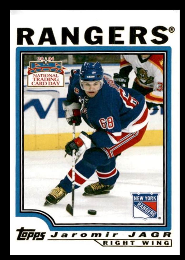 2003-04 Topps Jaromir Jagr New York Rangers #12