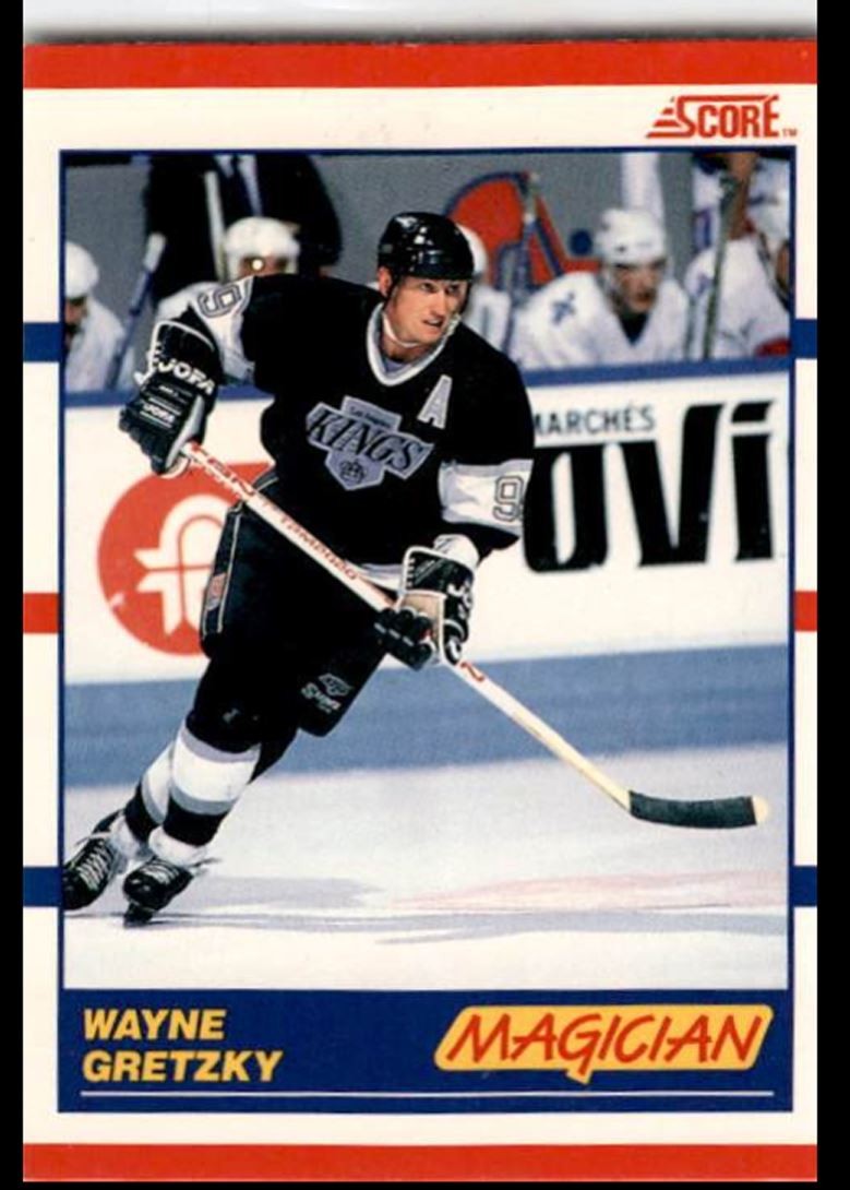1990-91 Score Wayne Gretzky Los Angeles Kings #338