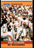 1990 Pro Set Vinny Testaverde Tampa Bay Buccaneers #318