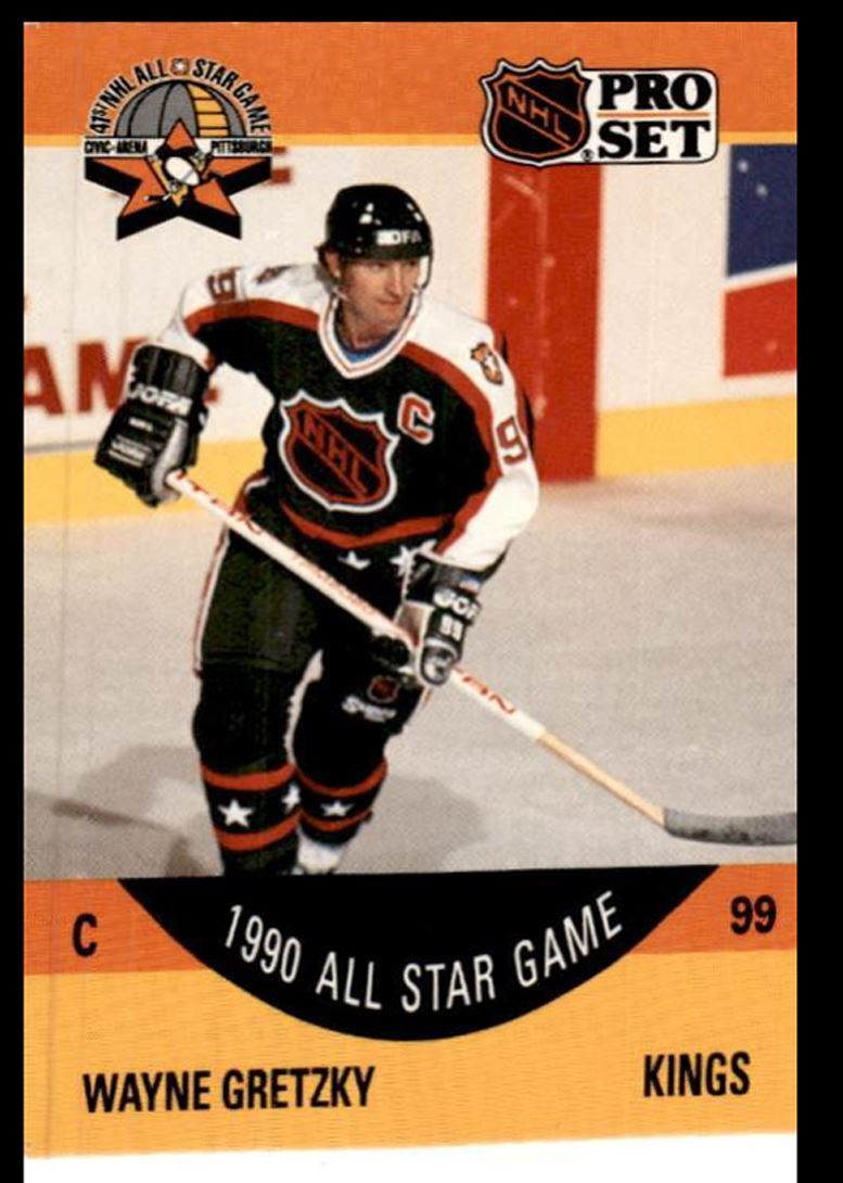 1990-91 Pro Set Wayne Gretzky KINGS Los Angeles Kings #340