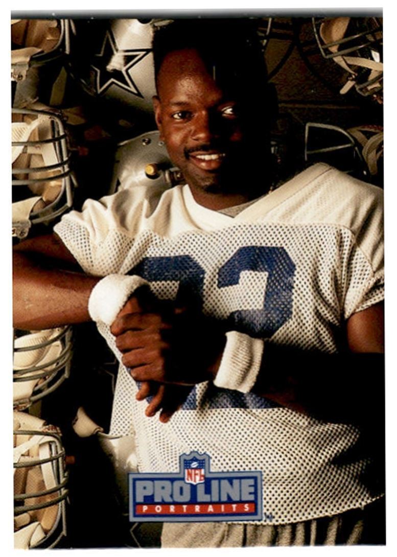 1992 Pro Line Portraits Emmitt Smith Dallas Cowboys #316