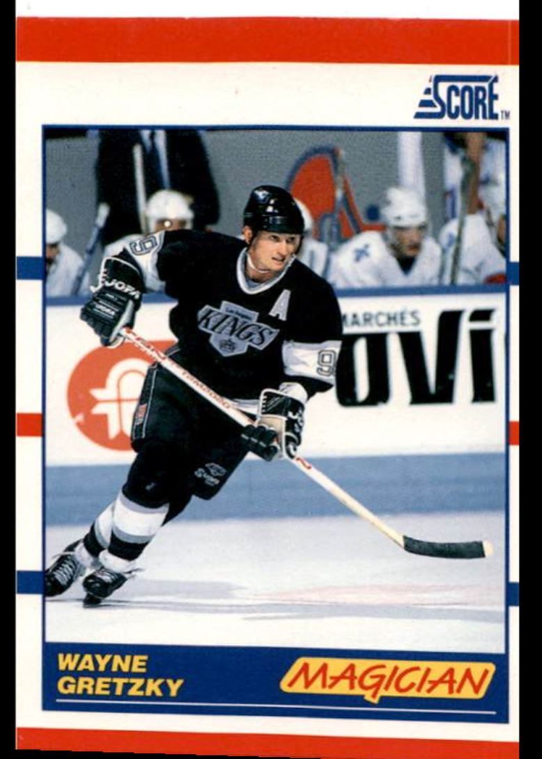 1990-91 Score Wayne Gretzky 99 Los Angeles Kings #338