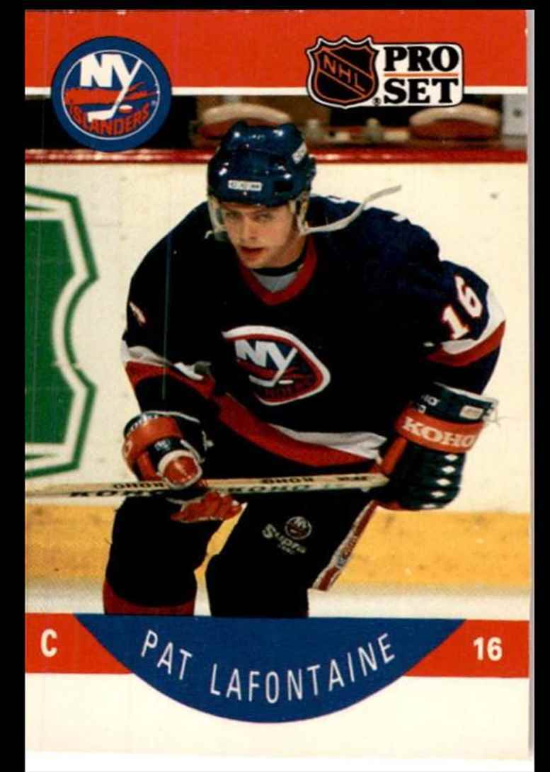 1990-91 Pro Set Pat LaFontaine C New York Islanders #186