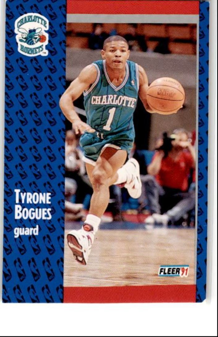 1991-92 Fleer Muggsy Bogues . Charlotte Hornets #17