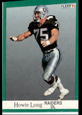 1991 Fleer Howie Long Los Angeles Raiders #111