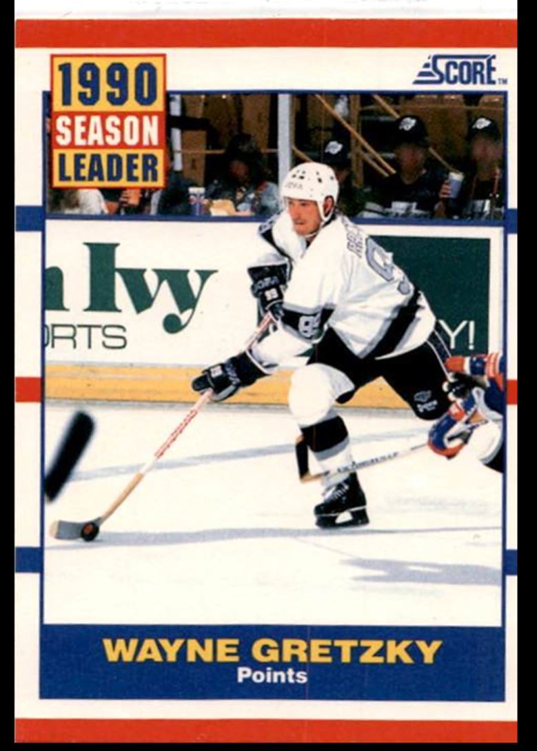 1990-91 Score Wayne Gretzky SL Los Angeles Kings #353