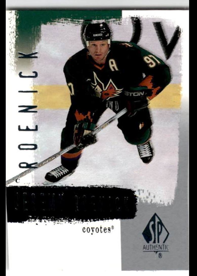2000-01 SP Authentic Jeremy Roenick . Phoenix Coyotes #67