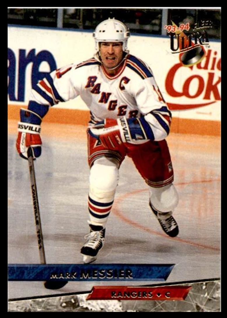 1993-94 Fleer Ultra Mark Messier New York Rangers #183
