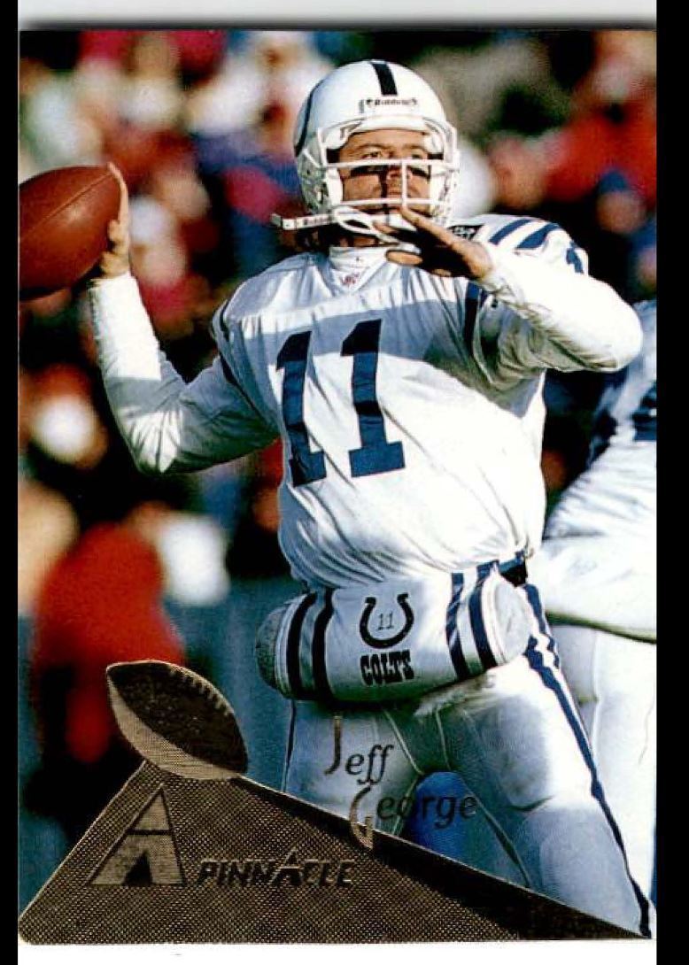 1994 Pinnacle Jeff George Atlanta Falcons #98