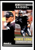 1991 Pinnacle Howie Long Los Angeles Raiders #75