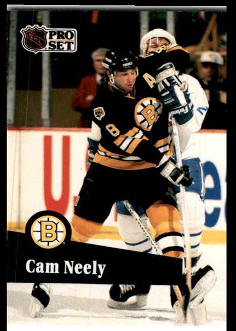 1991-92 Pro Set Cam Neely Boston Bruins #5