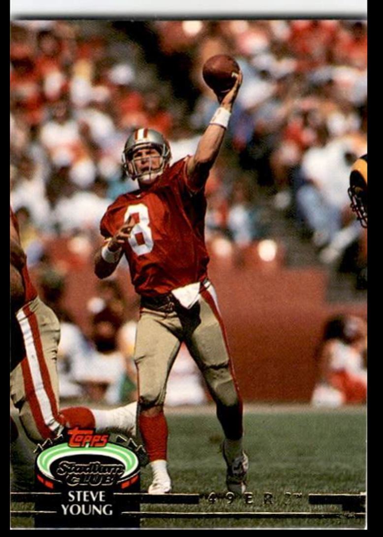 1992 Stadium Club Steve Young San Francisco 49ers #366