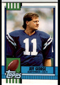 1990 Topps Traded Jeff George Rookie Indianapolis Colts #41T