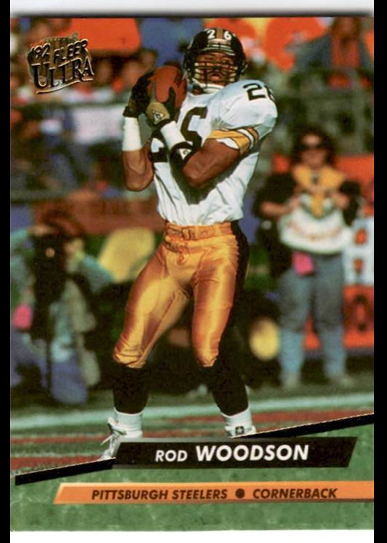 1992 Ultra Rod Woodson , Pittsburgh Steelers #340