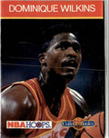 1990-91 Hoops CollectABooks Dominique Wilkins Atlanta Hawks