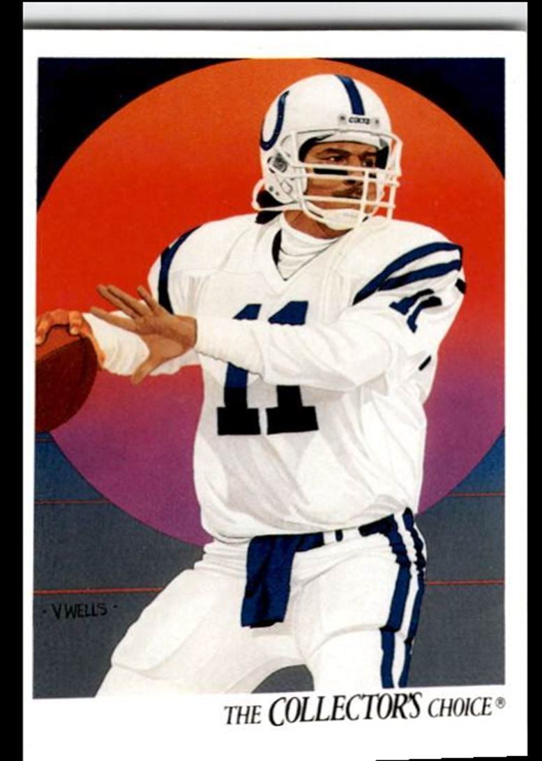 1991 Upper Deck Collector's Choice Jeff George Indianapolis Colts #81