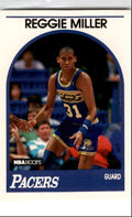 1989-90 Hoops Reggie Miller . Indiana Pacers #29