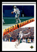1991 Upper Deck Aerial Threats Marino Miami Dolphins #34