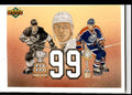 1991-92 Upper Deck Wayne Gretzky . Los Angeles Kings/Edmonton Oilers #38