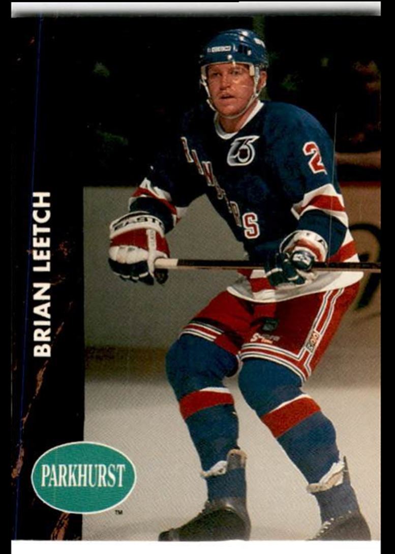 1991-92 Parkhurst Brian Leetch New York Rangers #119