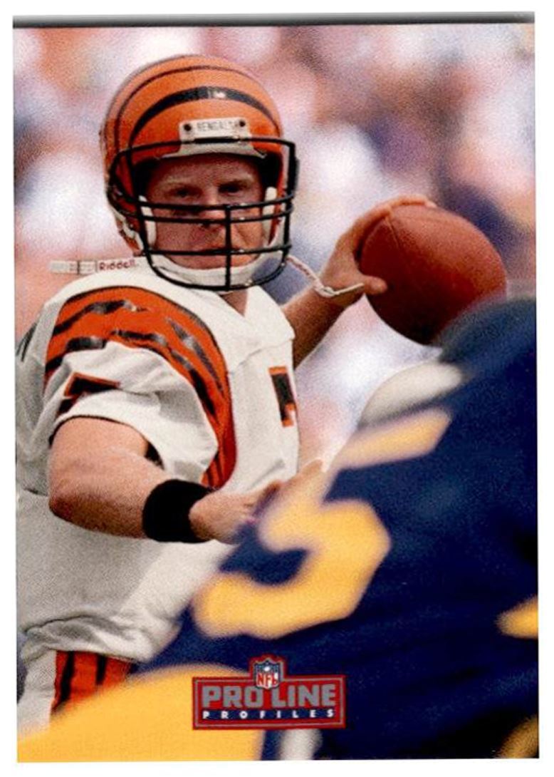 1992 Pro Line Profiles Boomer Esiason Cincinnati Bengals #238