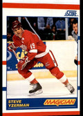1990-91 Score Steve Yzerman Magician Detroit Red Wings #339