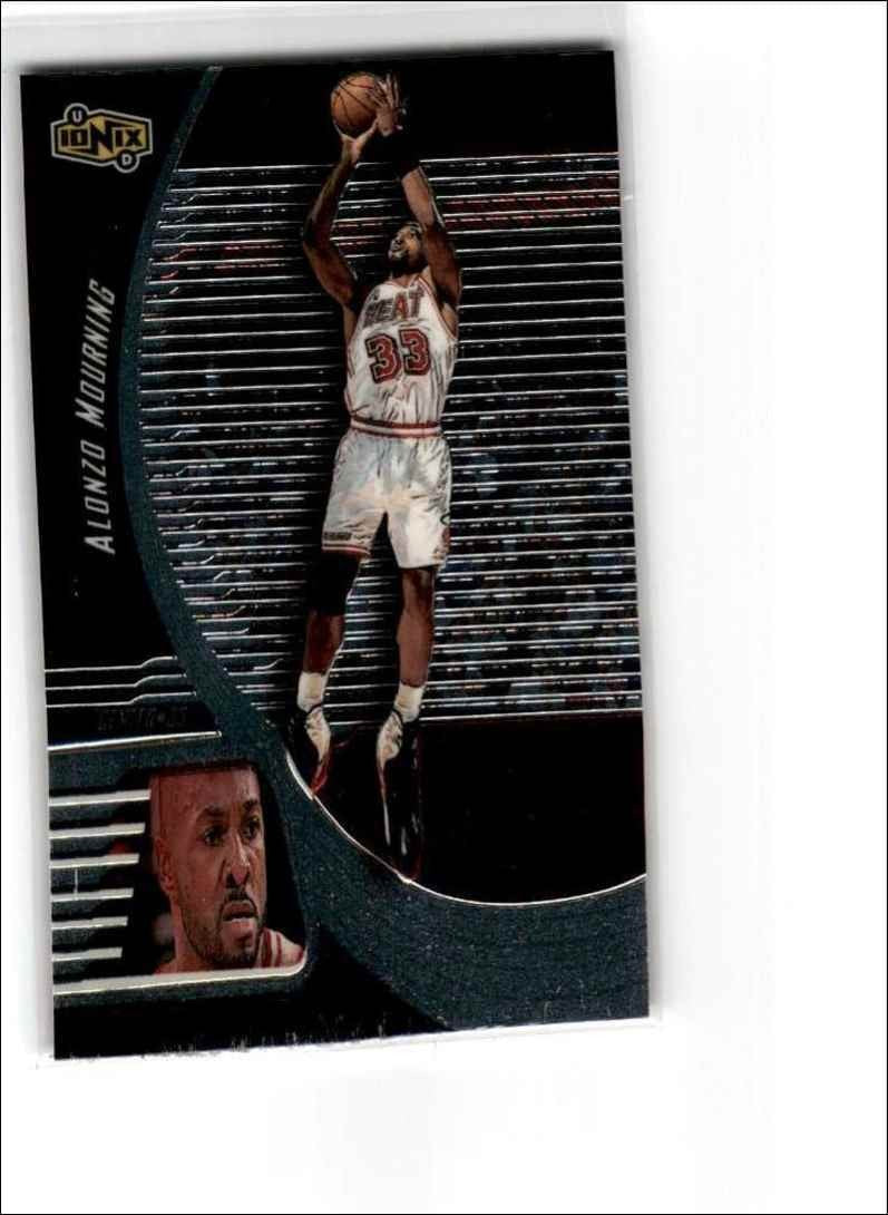 1999-00 Upper Deck Ionix Alonzo Mourning Miami Heat #34