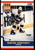 1990-91 Score Wayne Gretzky Assists Los Angeles Kings #352