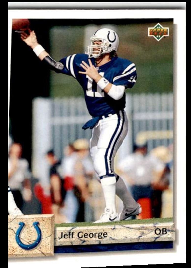 1992 Upper Deck Jeff George Indianapolis Colts #590