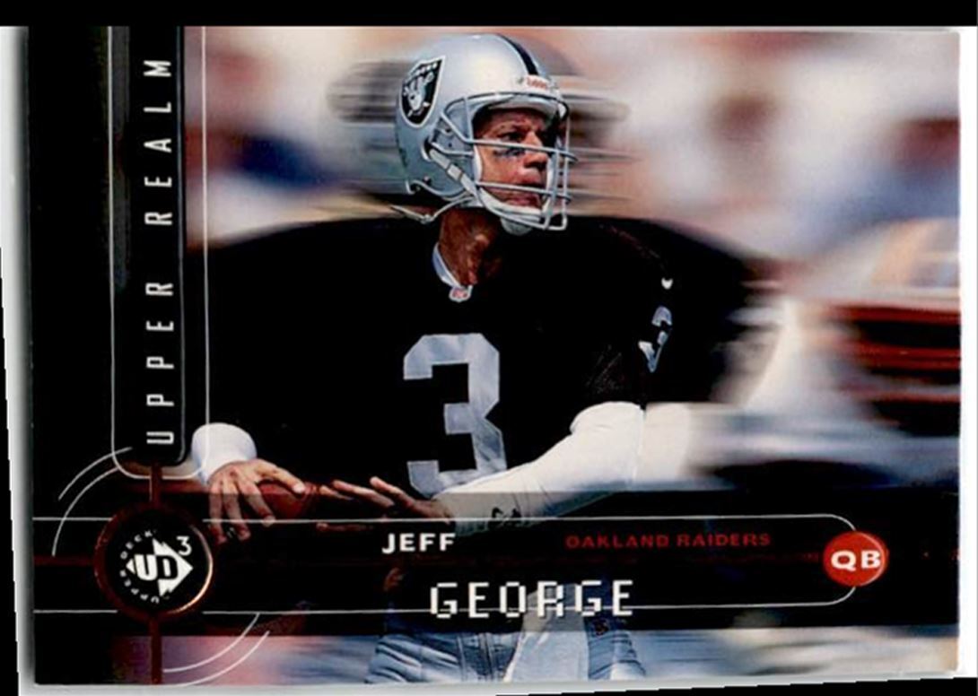 1998 Upper Deck UD3 Jeff George Oakland Raiders #71