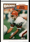 1987 Topps Bernie Kosar Cleveland Browns #80