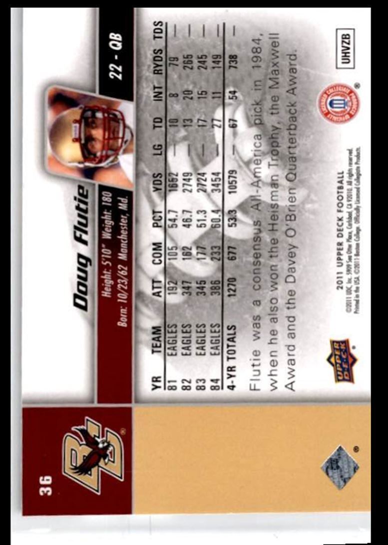 2003 Upper Deck Doug Flutie San Diego Chargers #108
