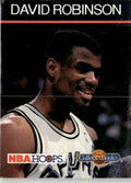 1990-91 Hoops CollectABooks David Robinson San Antonio Spurs