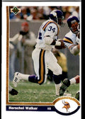 1991 Upper Deck Herschel Walker Minnesota Vikings #346