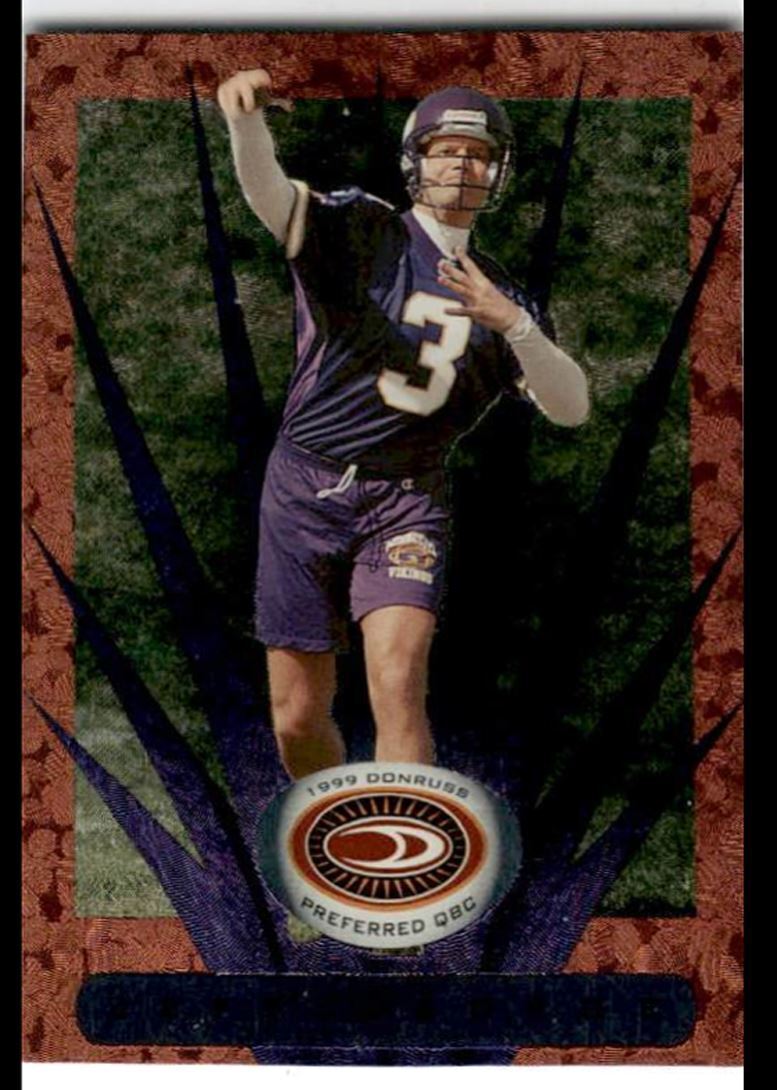 1999 Donruss Preferred QBC Jeff George Minnesota Vikings #17