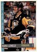 1992-93 O-Pee-Chee Mario Lemieux Pittsburgh Penguins #138