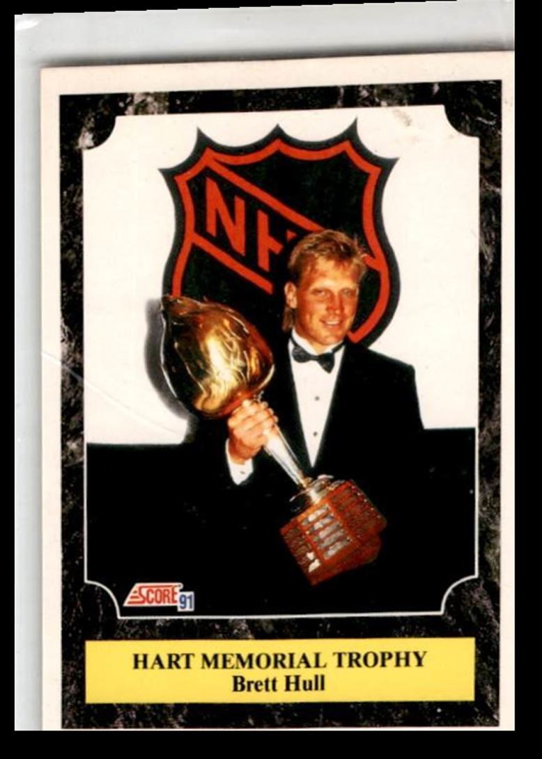 1991-92 Score American Brett Hull (Hart Memorial Trophy) a St. Louis Blues #428