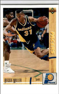 1991-92 Upper Deck Reggie Miller Indiana Pacers #256