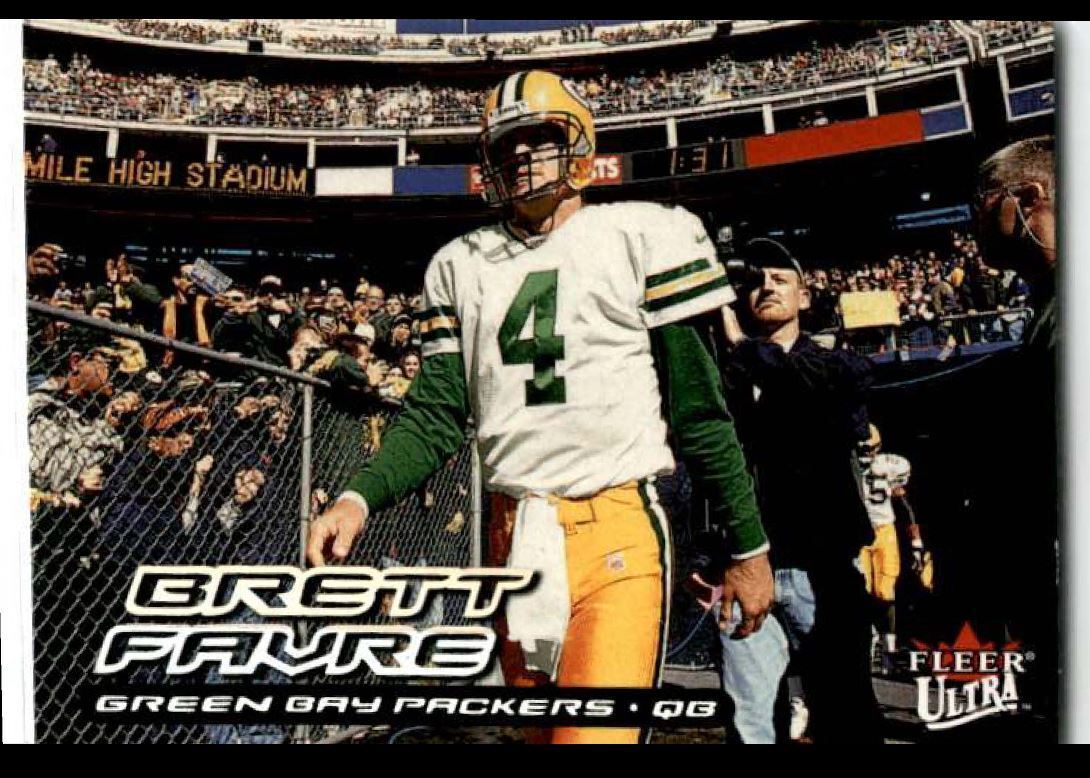 2000 Fleer Ultra Brett Farve Green Bay Packers #98