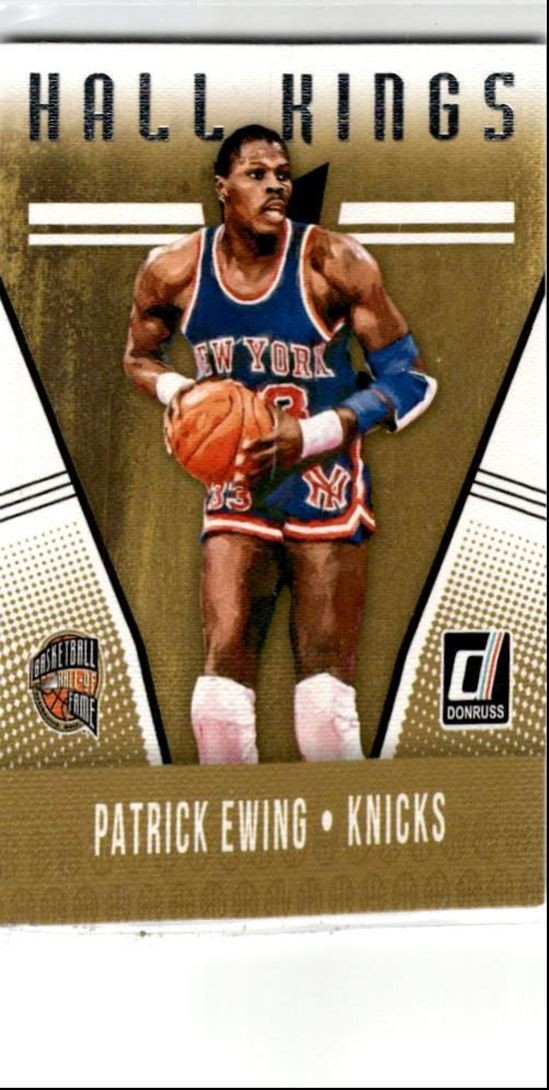 2018-19 Donruss Hall Kings Patrick Ewing New York Knicks #11