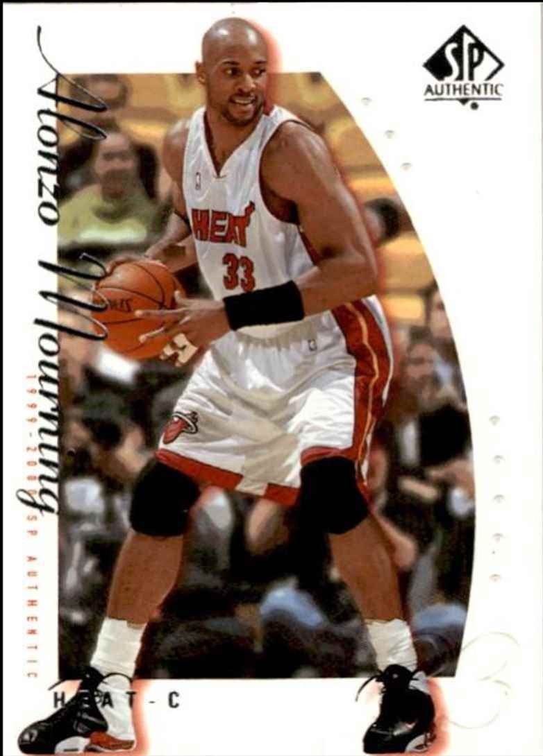 1999-00 Upper Deck Black Diamond Alonzo Mourning Miami Heat #42