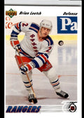1991-92 Upper Deck French Brian Leetch New York Rangers #153