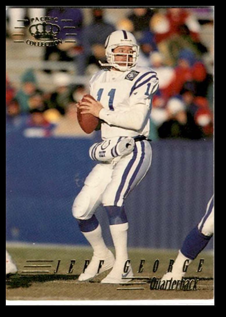 1994 Pacific Jeff George Indianapolis Colts #379