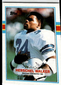 1989 Topps Herschel Walker . Dallas Cowboys #385